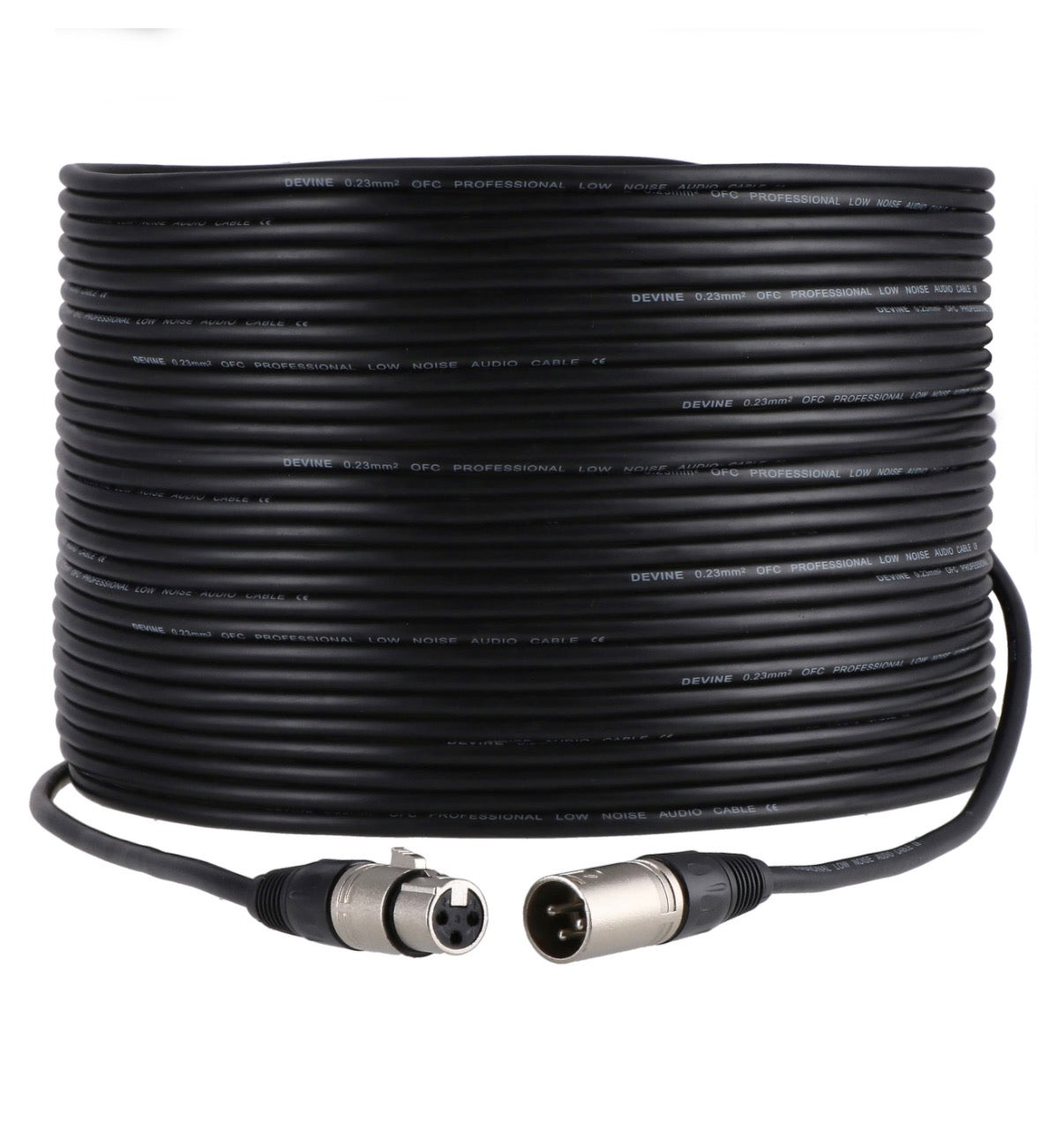 XLR kabel Analoog 2x0,34mm²