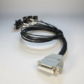 D-Sub to XLR GPO breakout 8x tbv Blackmagic GPIO
